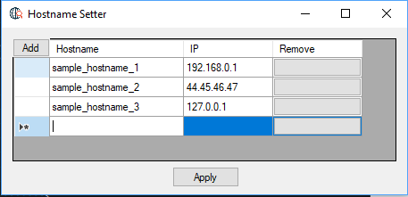 Screenshot of windows_hosts_tool